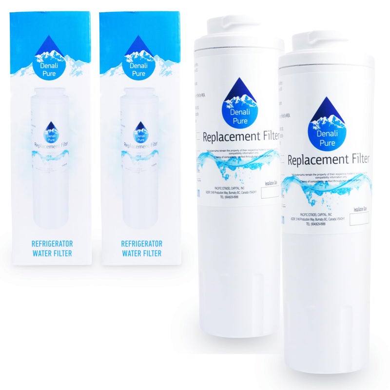 UpStart Battery 2-Pack Replacement For Jenn-Air Jcd2297Key Refrigerator Water Filter - Compatible With Jenn-Air Ukf8001 Fridge Water Filter Cartridge - Image 2